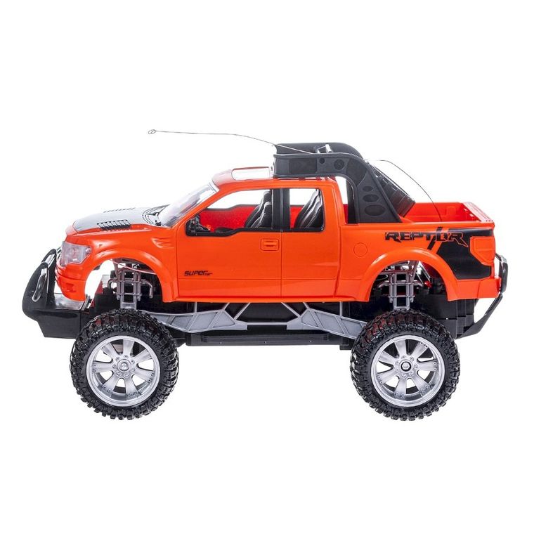 Smily Play, Junior, Jeep, pojazd zdalnie sterowany, pomarańczowy