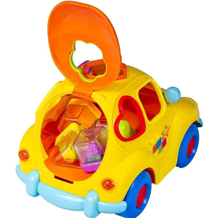 Smily Play, Zabawne auto z muzyką i światłem, sorter