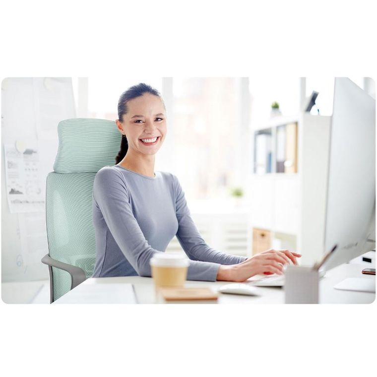 Sofotel, Praga, fotel biurowy, jasnoniebieski