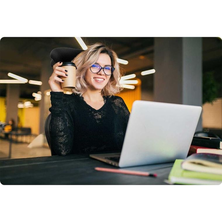 Sofotel, Ryga, fotel biurowy, czarny