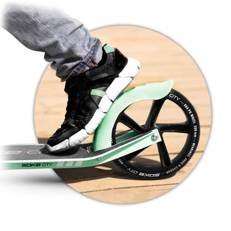 Soke, City, hulajnoga miejska, składana, miętowa