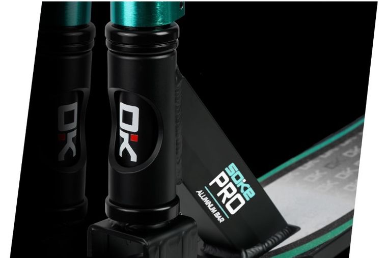 Soke, Pro, hulajnoga wyczynowa, czarno-srebrno-turkusowa