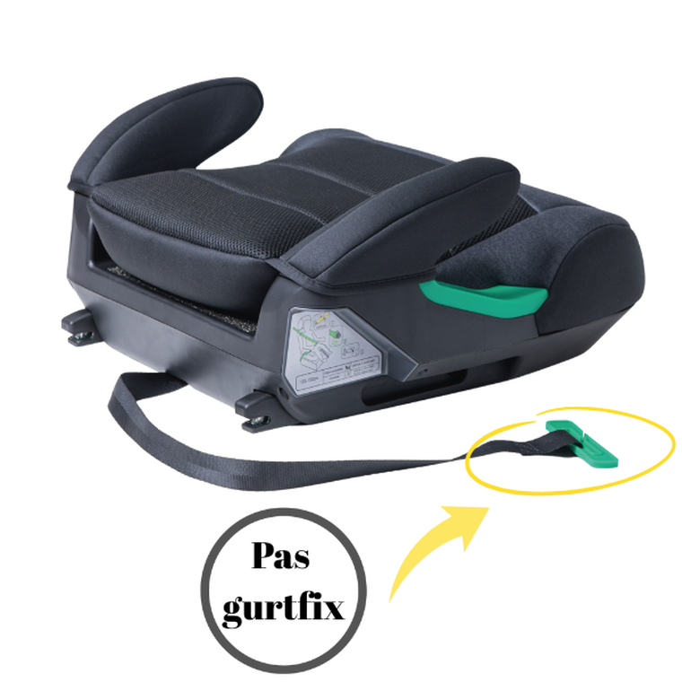 Sorino, Eris, podstawka samochodowa, black-grey, 125-150 cm