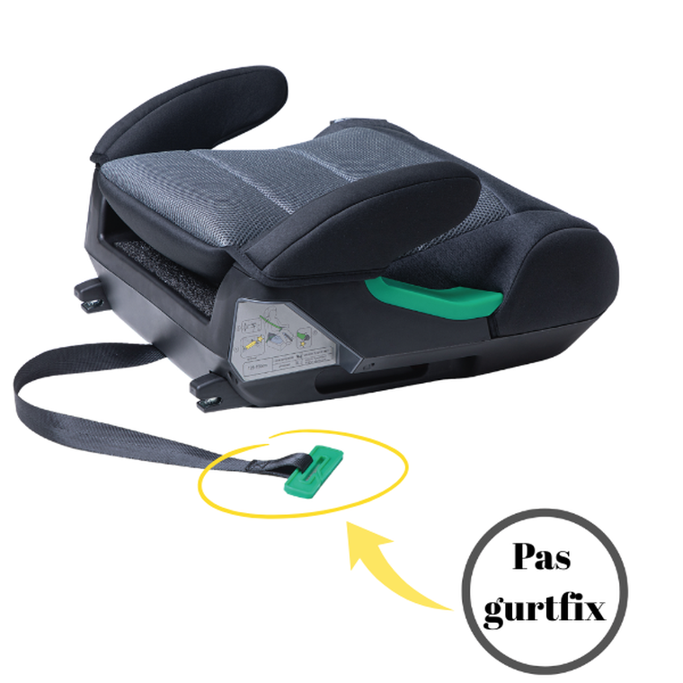 Sorino, Eris, podstawka samochodowa, dark grey, 125-150 cm