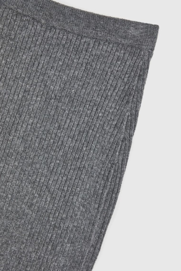 Spódnica damska, szara, Moodo