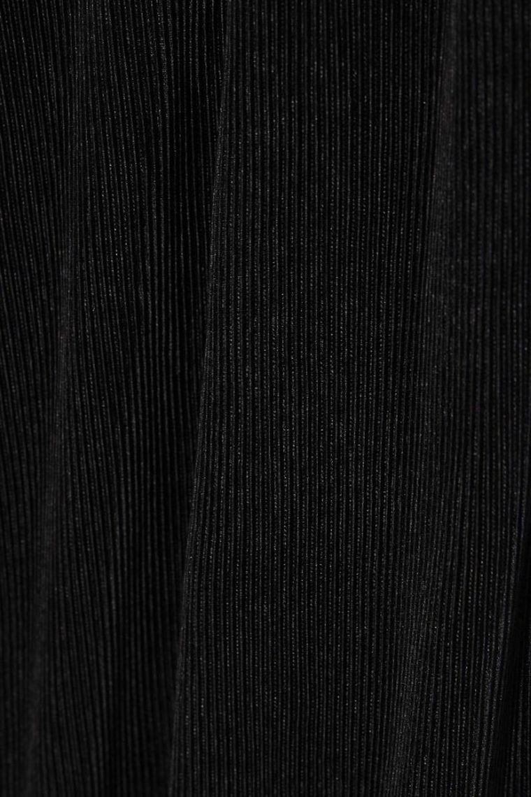 Spodnie materiałowe damskie, czarne, Moodo