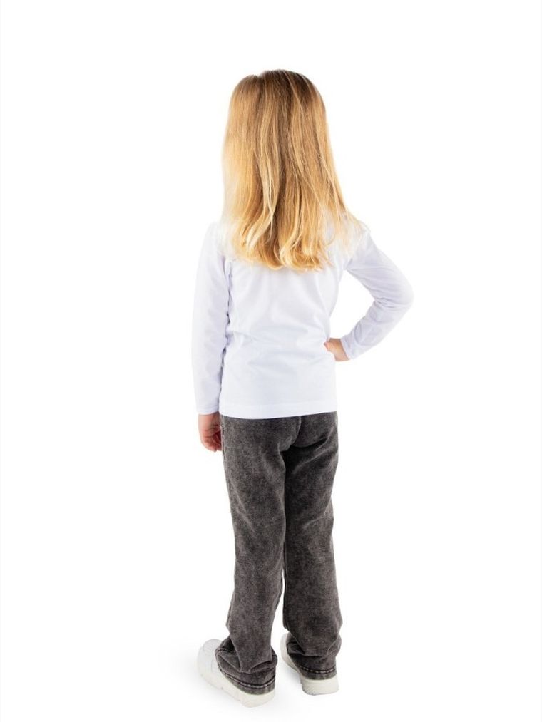 Spodnie materiałowe dziewczęce, dzwony, czarne, Tup Tup