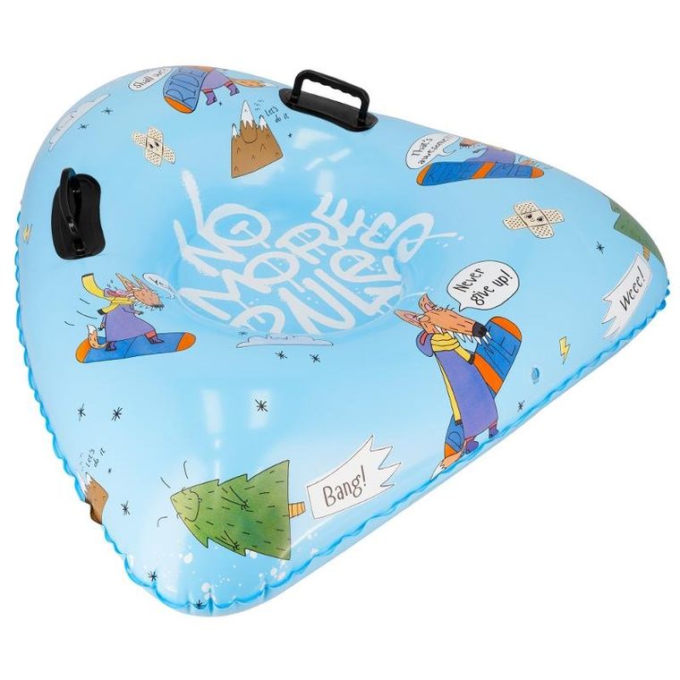 Spokey, triangle, ślizg zjazdowy, dmuchany, fox