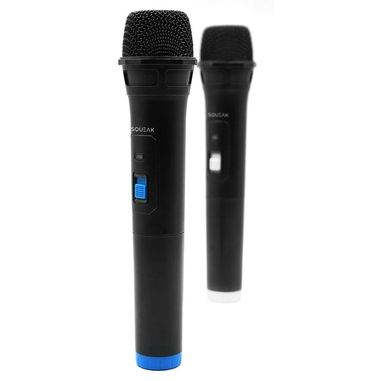 Squeak, VocalDuo, zestaw mikrofonów do karaoke, 2,4G, SQ1007