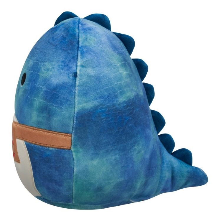 Squishmallows, Damien, niebieski dinozaur, maskotka, 19 cm