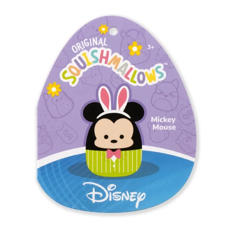 Squishmallows, Disney, Wielkanocna Myszka Miki, maskotka, 30 cm