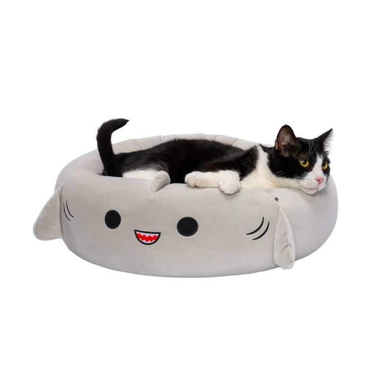 Squishmallows, legowisko dla psa, rozmiar M, 60 cm, Gordon The Shark