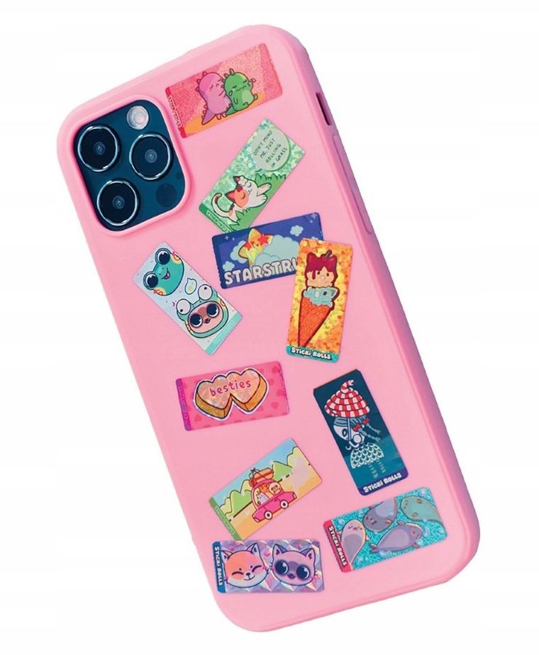 Sticki Rolls, Bransoletki z rolkami, bransoletka z naklejkami, 70 szt.