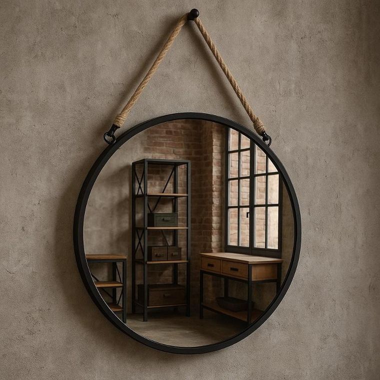 Stilovo, Tindra, lustro okrągłe, 50 cm