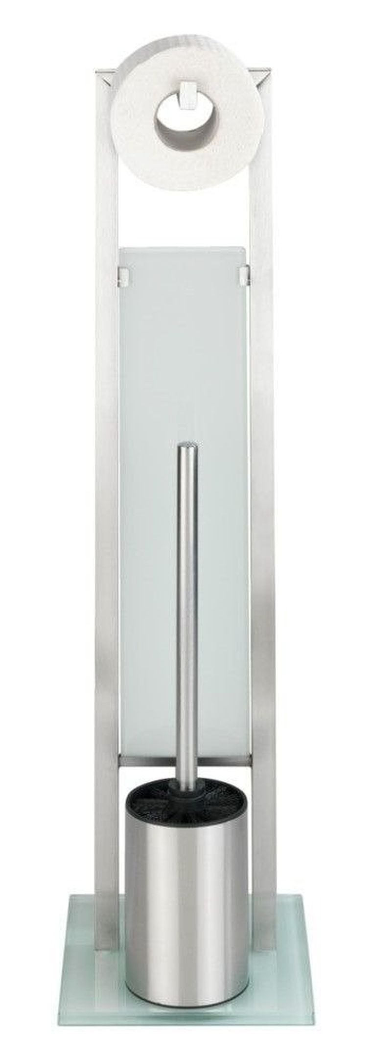 Stojak na papier toaletowy i szczotkę do WC, Rivalta 3w1