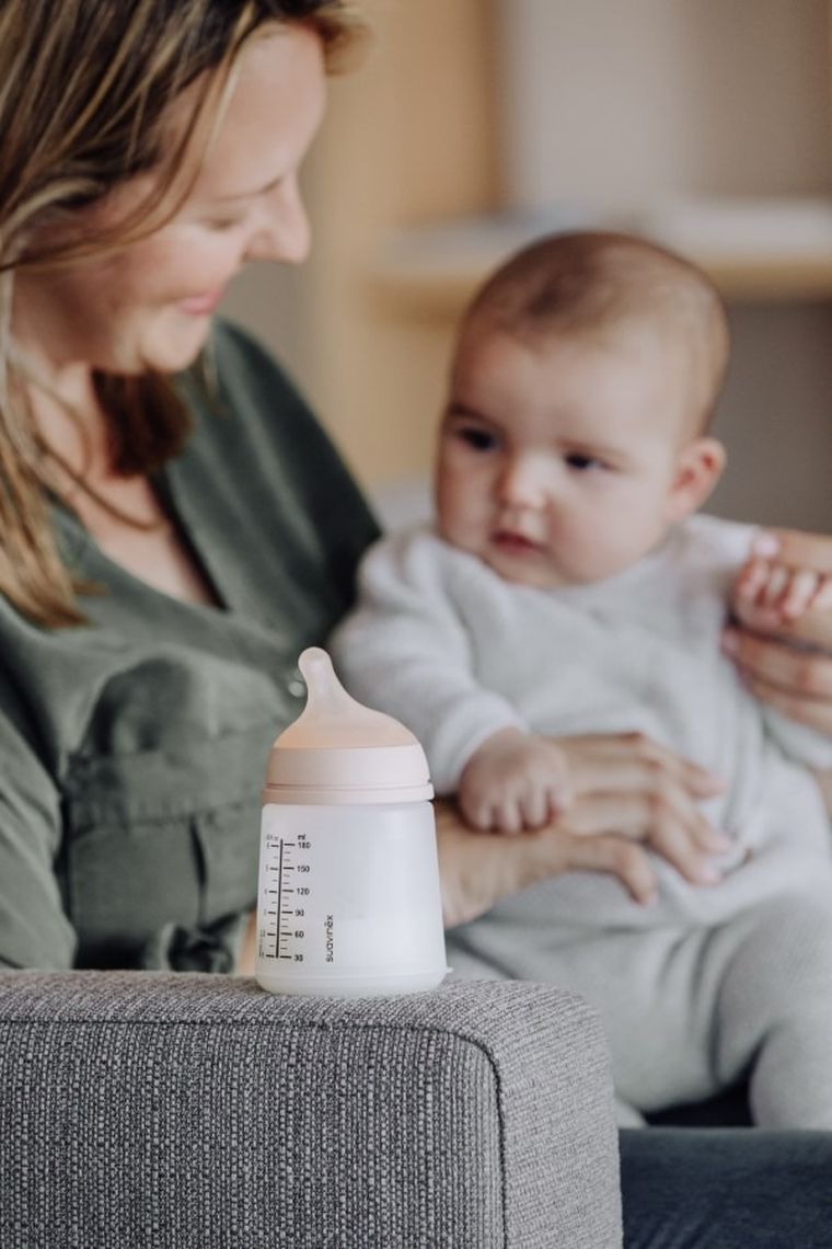 Suavinex, Zero Zero, smoczek do butelki, przepływ adaptacyjny, 2 szt.