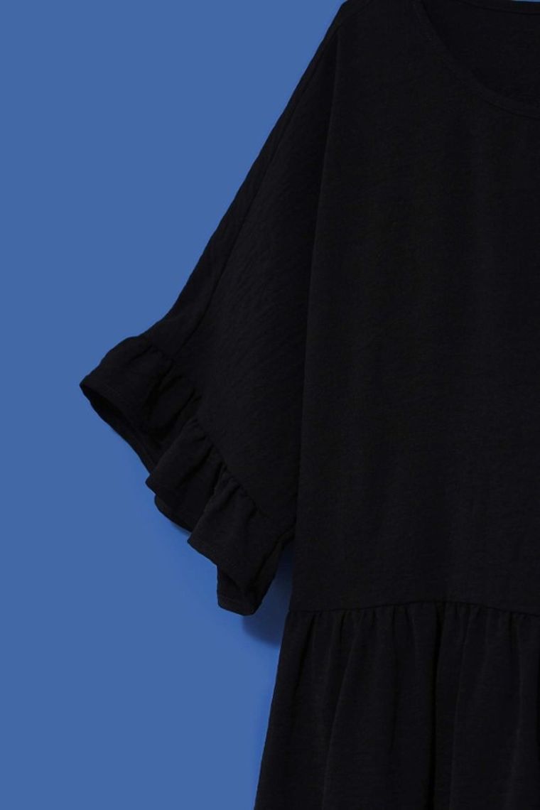 Sukienka damska, czarna, Moodo