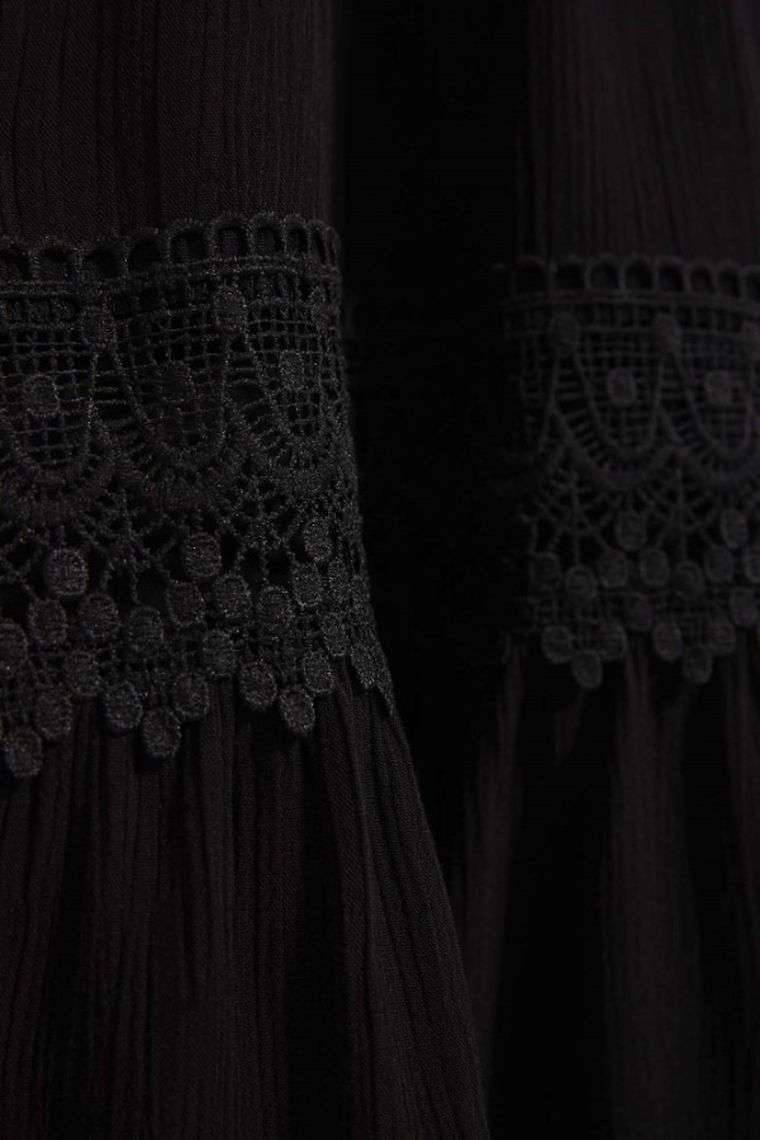 Sukienka damska, czarna, Moodo