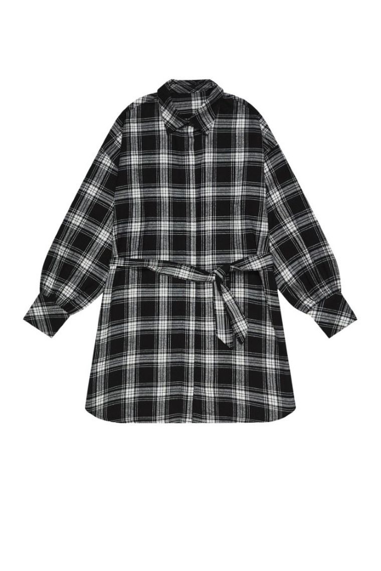 Sukienka damska, czarna, Moodo