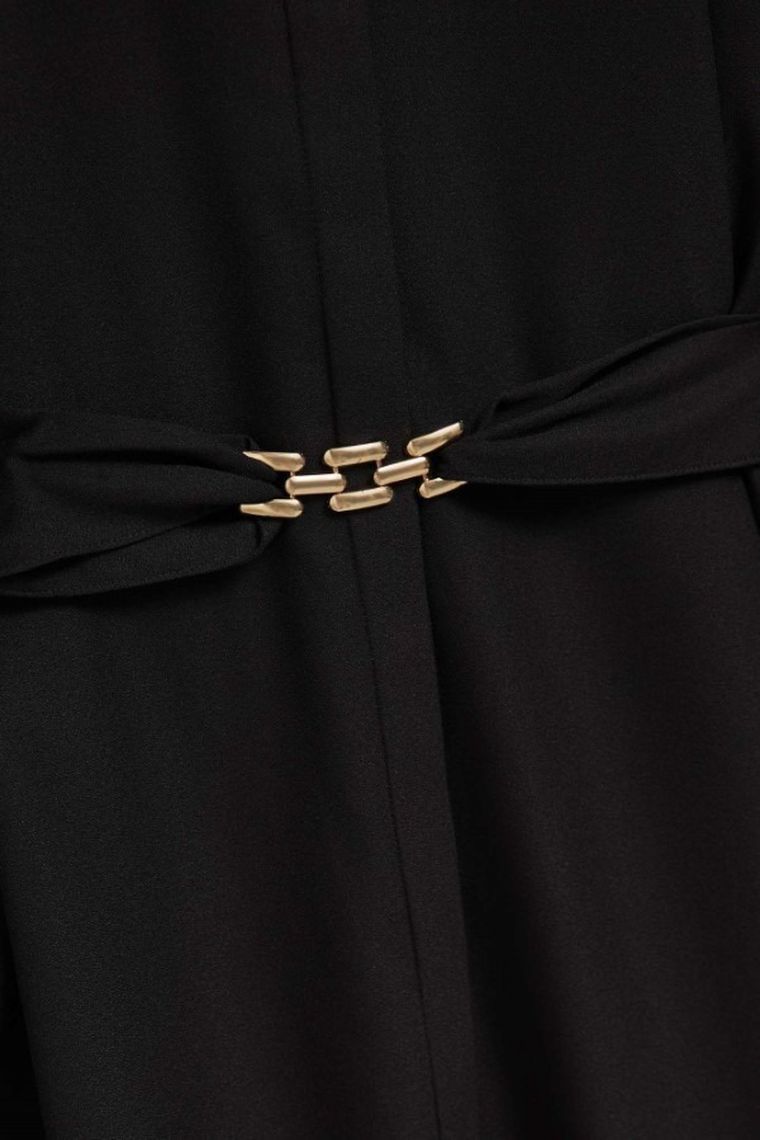 Sukienka damska, czarna, Moodo