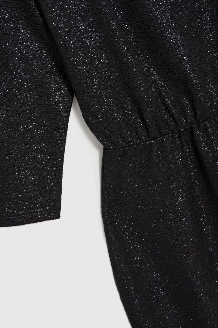 Sukienka damska, czarna, Moodo