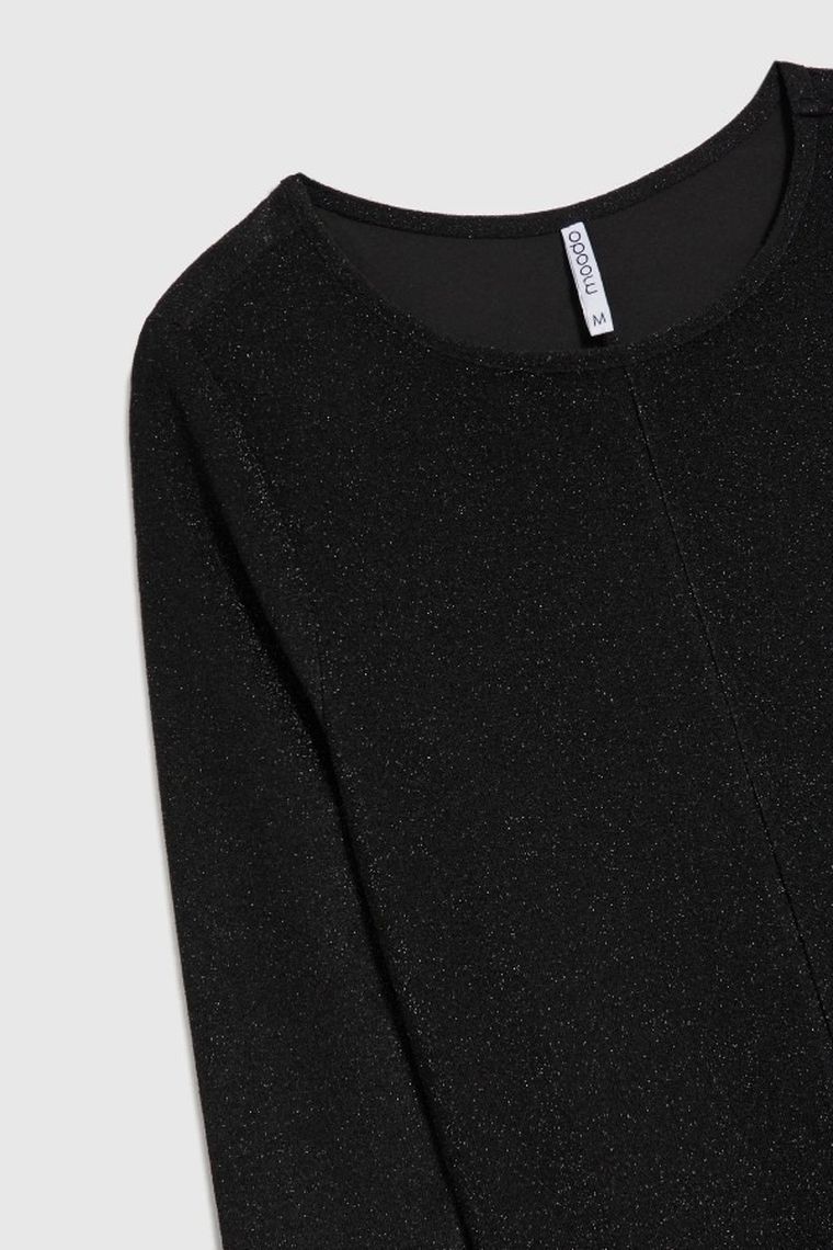 Sukienka damska, czarna, Moodo