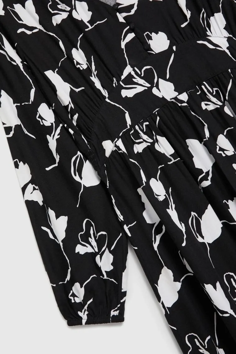 Sukienka damska, czarna, Moodo