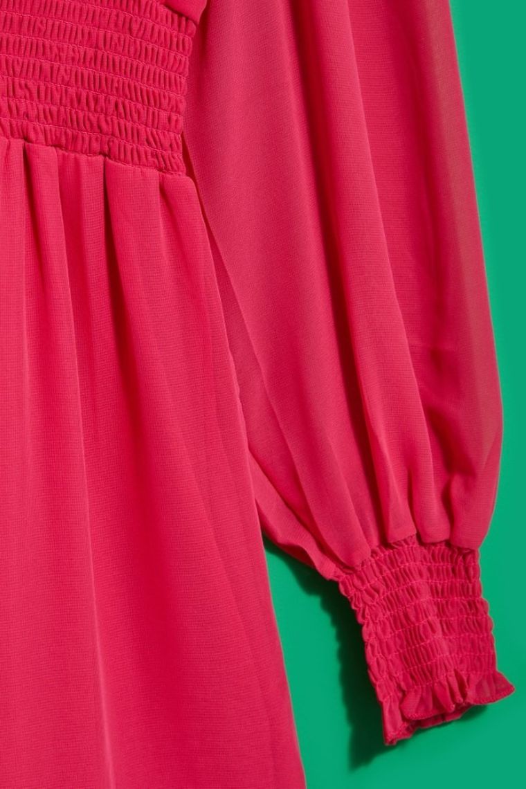 Sukienka damska, różowa, Moodo