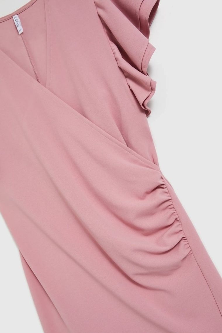 Sukienka damska, różowa, Moodo