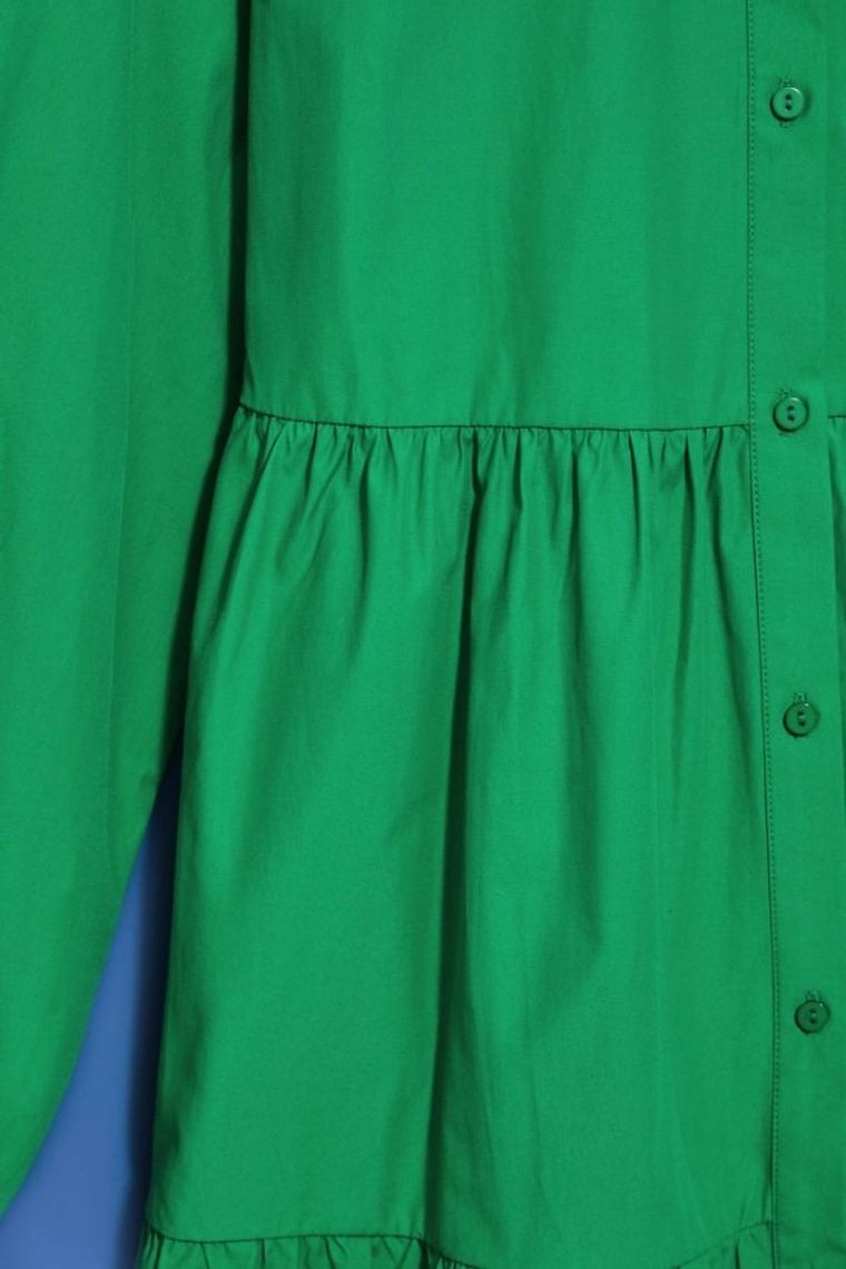 Sukienka damska, zielona, Moodo