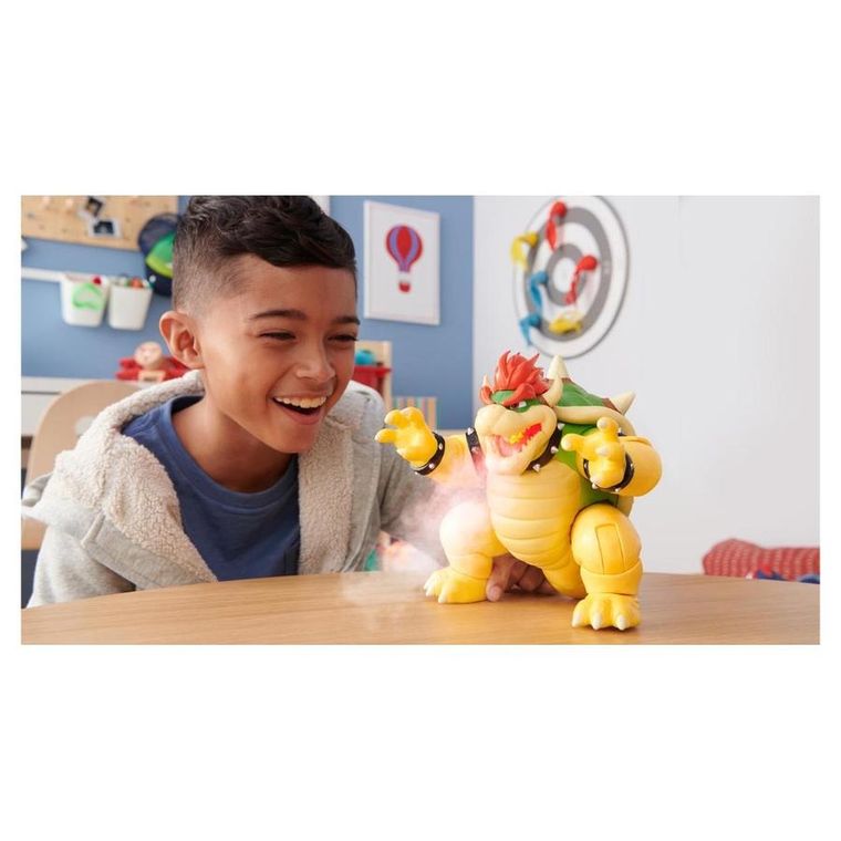 Super Mario, Bowser, figurka, 18 cm