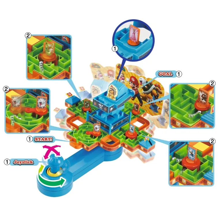 Super Mario, Maze Game DX, gra zręcznościowa, 7371