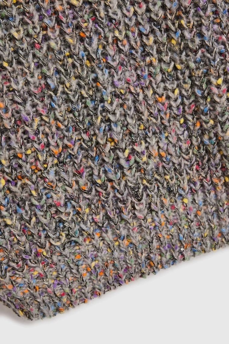 Sweter damski, szary, Moodo