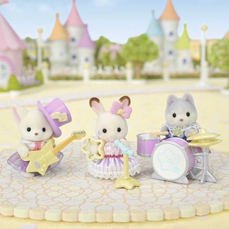 Sylvanian Families, 40th Anniversary, Koncert w krainie Sylvanian Families, figurki z akcesoriami, 5845