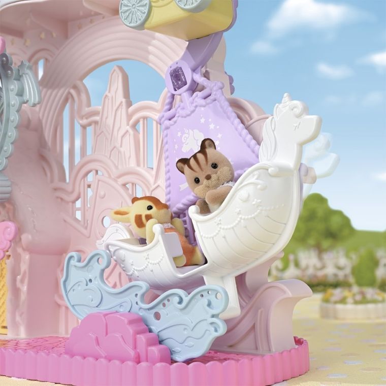 Sylvanian Families, 40th Anniversary, Wspaniała zabawa w Parku Rozrywki, zestaw z figurkami, 5841