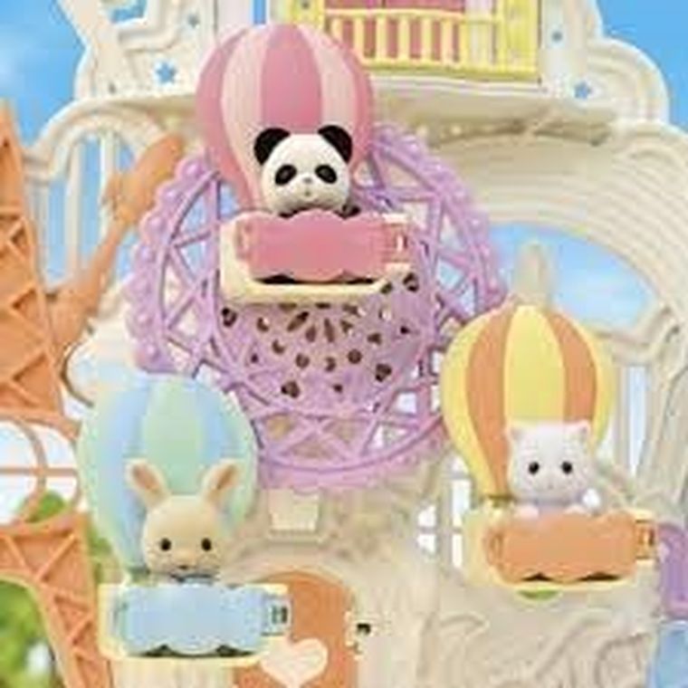 Sylvanian Families, Baby Amusement Park, Wesołe miasteczko, zestaw z figurkami, 5537