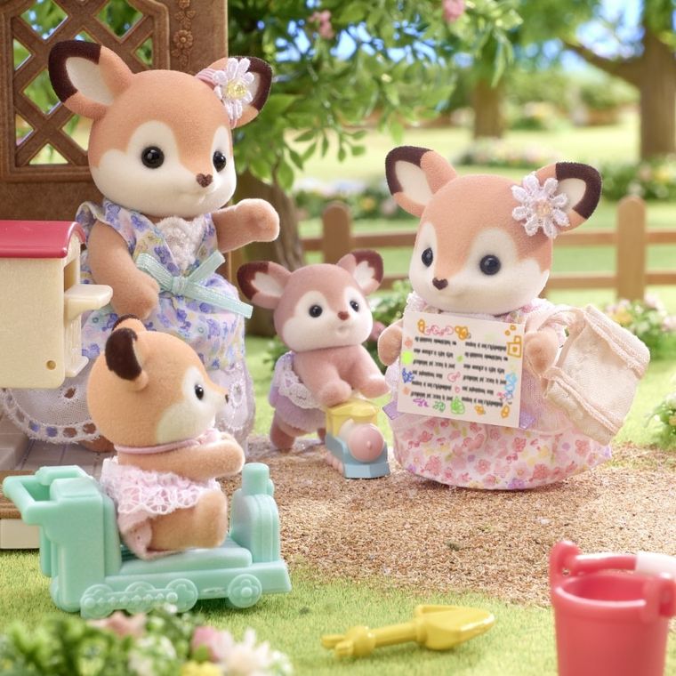 Sylvanian Families, Bliźniaki z rodziny Jelonków, zestaw figurek, 5800
