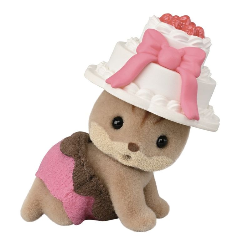 Sylvanian Families, Cake party, saszetka z figurką niespodzianką, 5765, 1 szt.