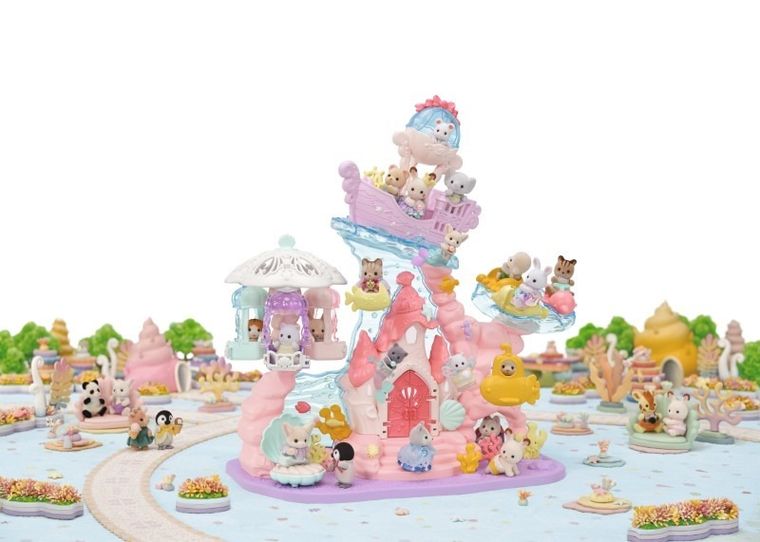 Sylvanian Families, Pałac małych Syrenek, zestaw figurek, 5701