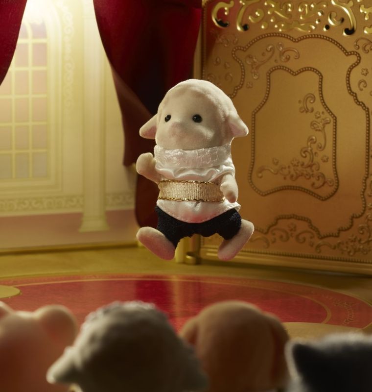 Sylvanian Families, rodzina owieczek, zestaw figurek, 5619