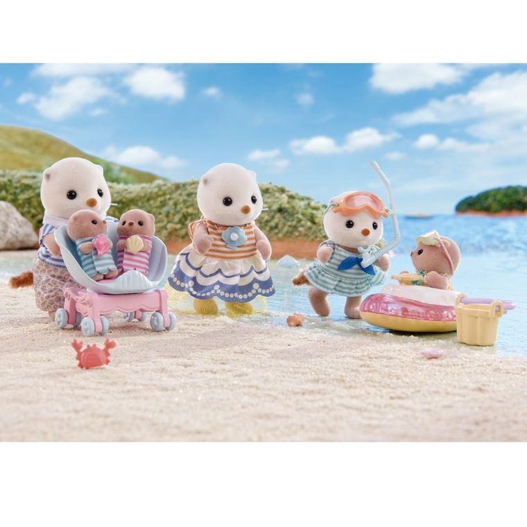 Sylvanian Families, Rodzina Wydr Morskich, zestaw figurek, 5803