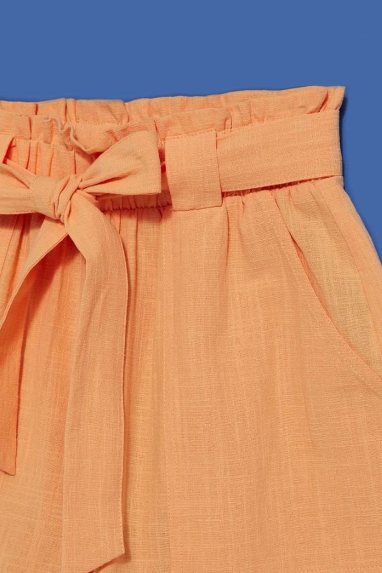 Szorty damskie, pomarańczowe, Moodo