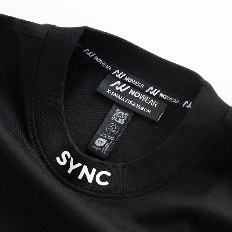 T-shirt basic o kroju oversize NOWEAR