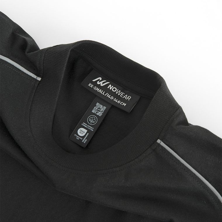 T-shirt loose z odblaskowymi elementami NOWEAR