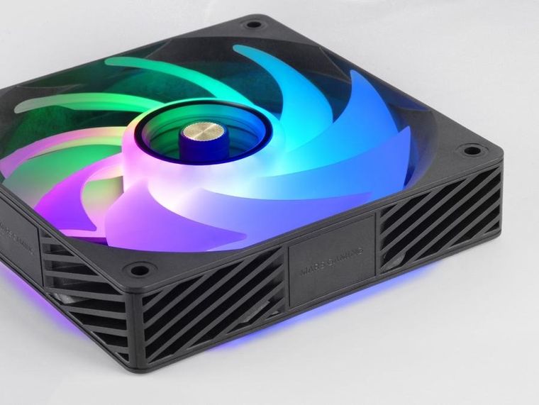 Tacens, Mars, wentylatory z hubem i pilotem, czarne, 120 mm, 4 szt.