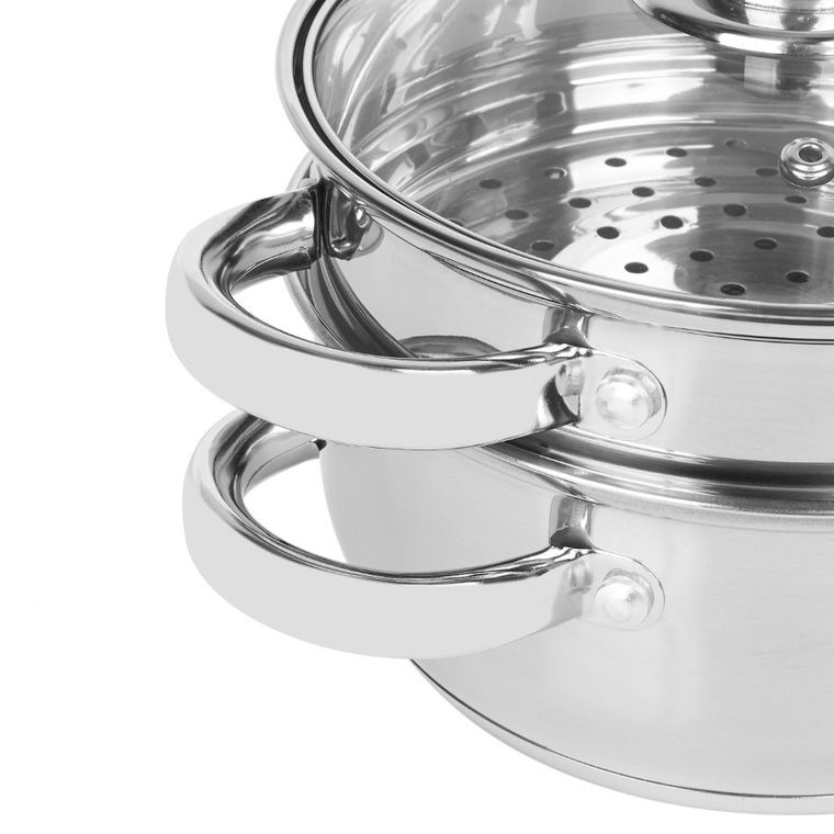 Tadar, Sano, garnek do gotowania na parze, 3 elementy, 2l