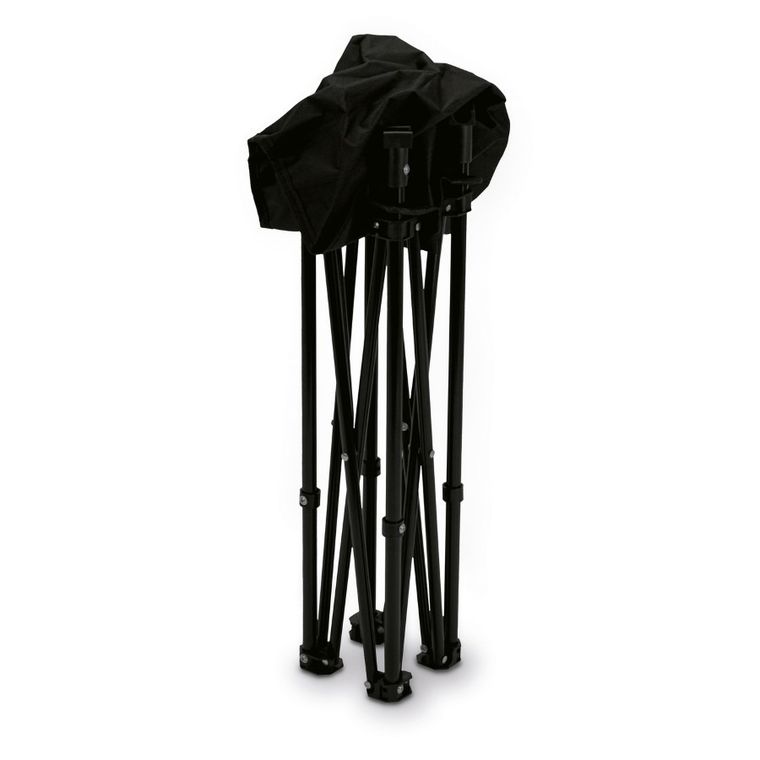 Tadar, stolik turystyczny, czarny, 72-60 cm