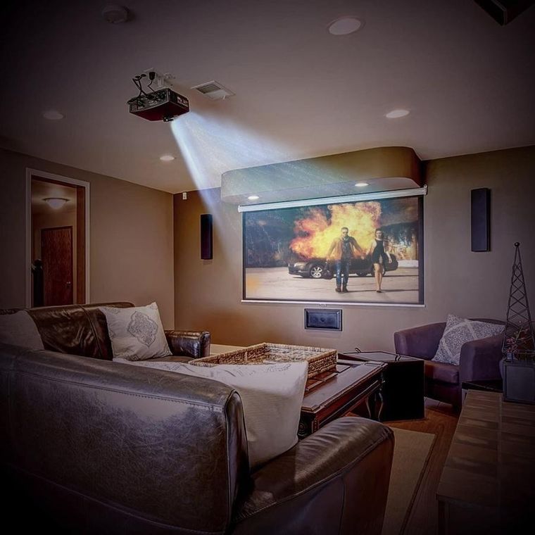 Techly Uchwyt do Projektora Sufitowy 22cm 10kg Bia