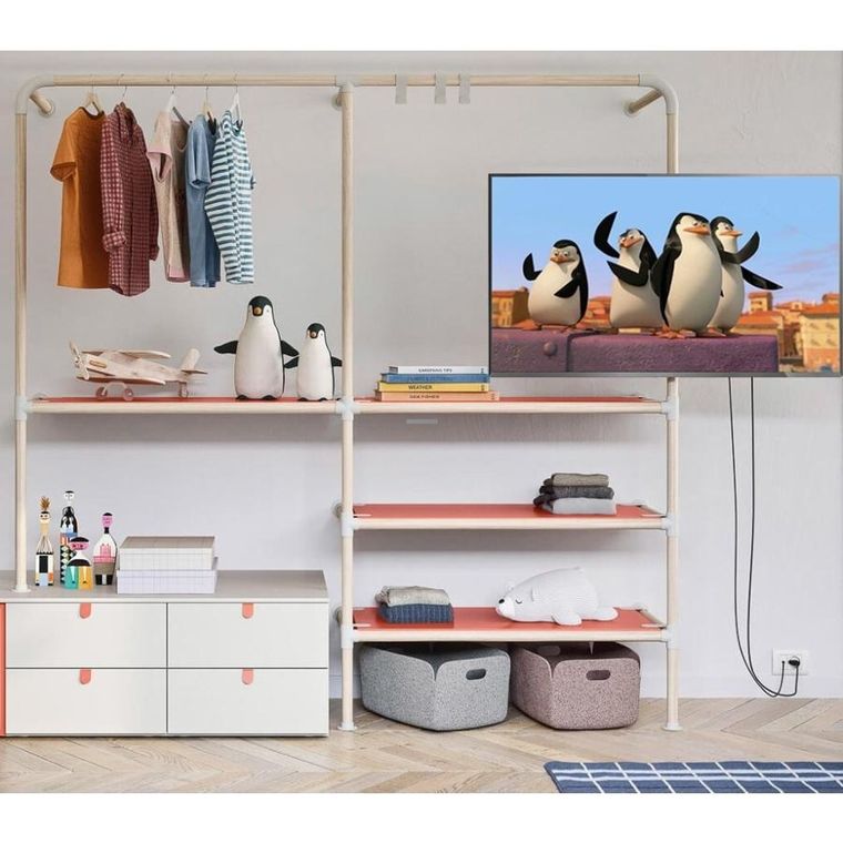 Techly, uchwyt na słup do monitora, LED/LCD 13-30, 10 kg, VESA regulowany, czarny
