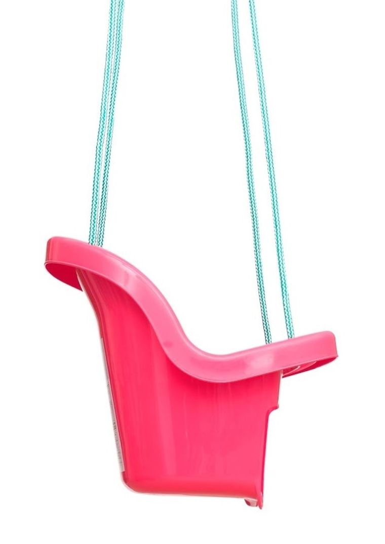 Tega, huśtawka kubełkowa, czerwona